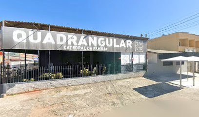 Fachada de QUADRANGULAR CATEDRAL DA FAMILIA