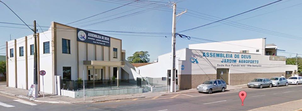Fachada de Igreja Evangélica Assembleia de Deus - Jd. Aeroporto