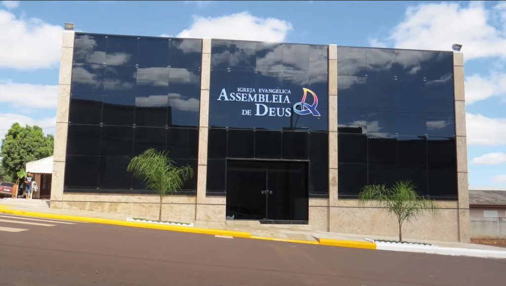 Fachada de Igreja Evangélica Assembleia de Deus - AD Tapera
