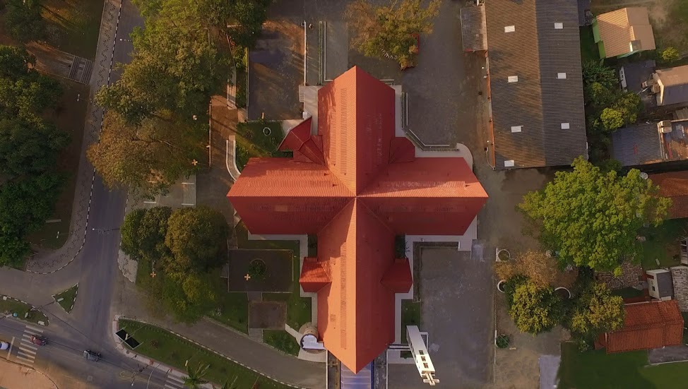 Fachada de Paróquia Nossa Senhora da Salete
