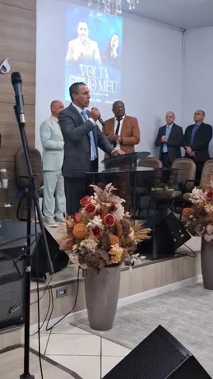 Fachada de Assembleia de Deus - Santo Antônio