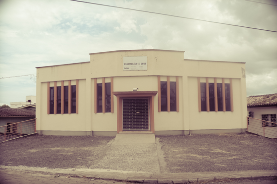 Fachada de Assembleia de Deus - Santa Augusta