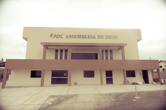 Fachada de Assembleia de Deus - Mina do Mato