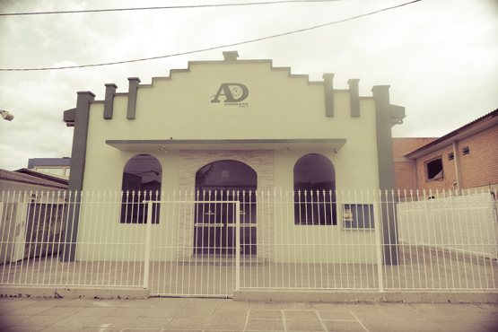 Fachada de Assembleia de Deus - Pinheirinho