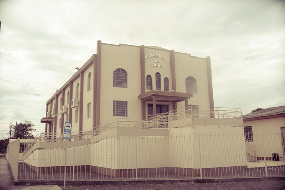 Fachada de Assembleia de Deus - Boa Vista