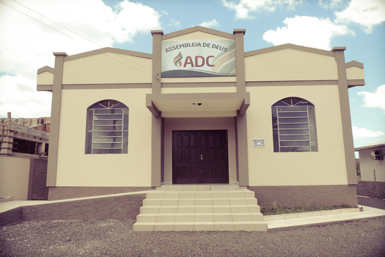 Fachada de IEADC Setor 12 - Mãe Luzia
