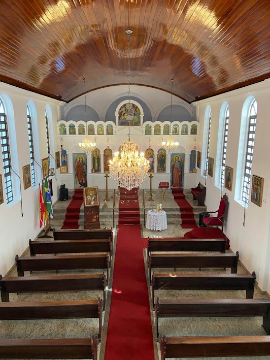 Fachada de Igreja Ortodoxa Grega São Nicolau