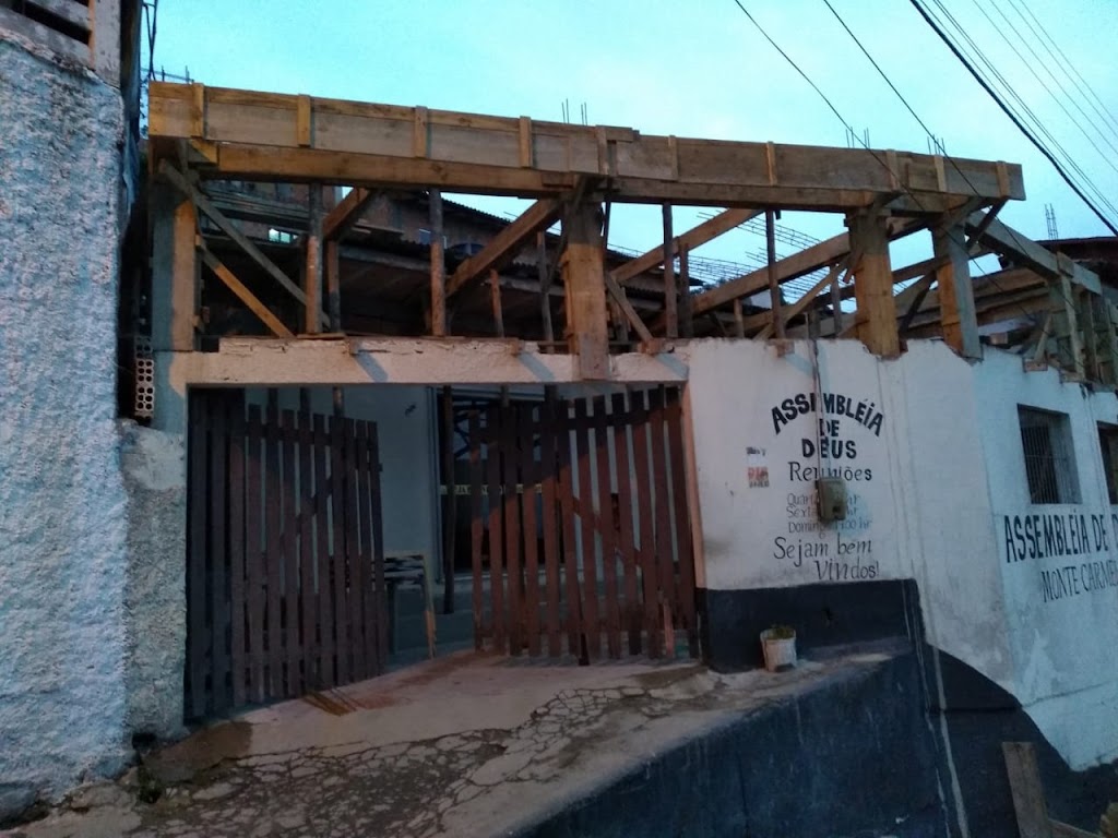Fachada de assembleia de Deus monte carmelo