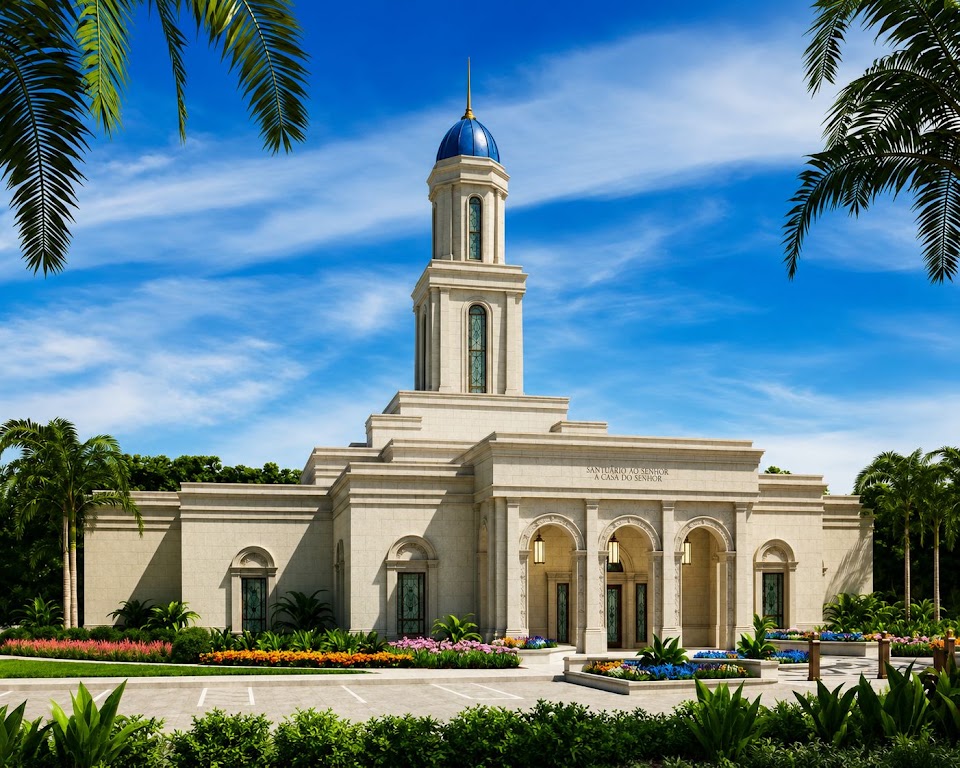 Fachada de Templo de Florianópolis Brasil