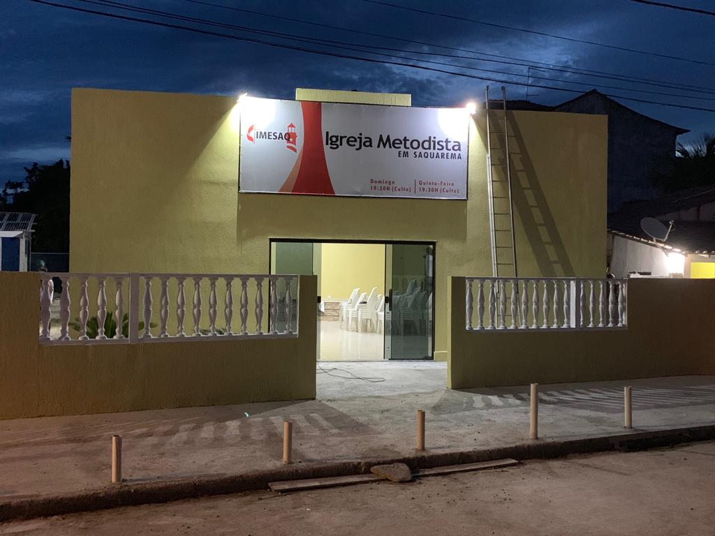 Fachada de Igreja Metodista em Itaúna