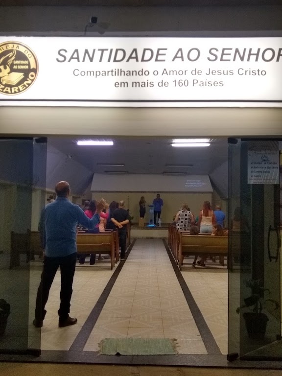 Fachada de Igreja do Nazareno em Saquarema(Bacaxá)