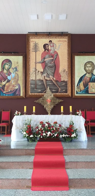 Fachada de Paróquia São Cristóvão