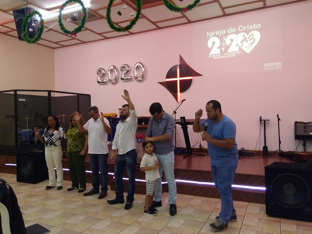 Fachada de Igreja de Cristo em Várzea