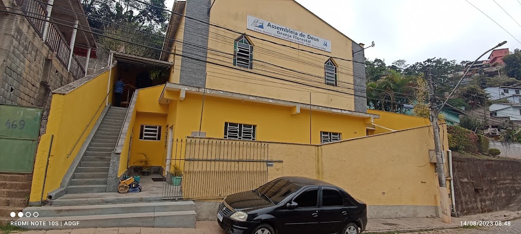 Fachada de Ig. Ev. Assembleia de Deus em Granja Florestal