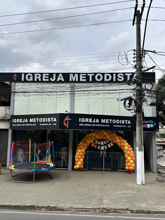 Fachada de Igreja Metodista na Barra