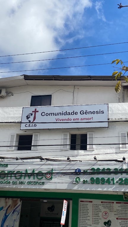 Fachada de Comunidade Evangélica Internacional Gênesis