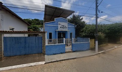 Fachada de Primeira Igreja Batista em Pequeri-MG