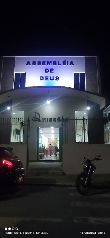 Fachada de Igreja Assembléia de Deus