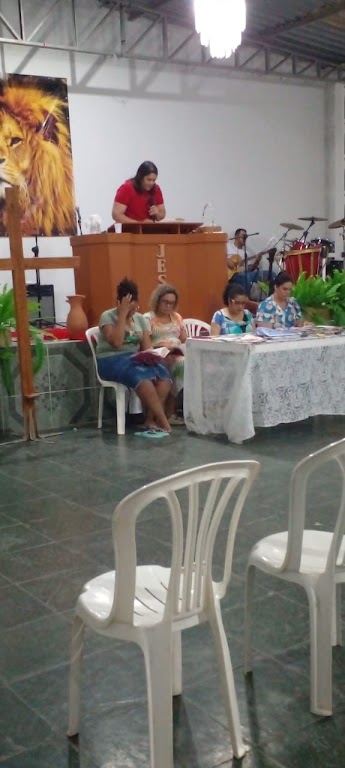 Fachada de Igreja pentecostal irmãos unidos em Cristo