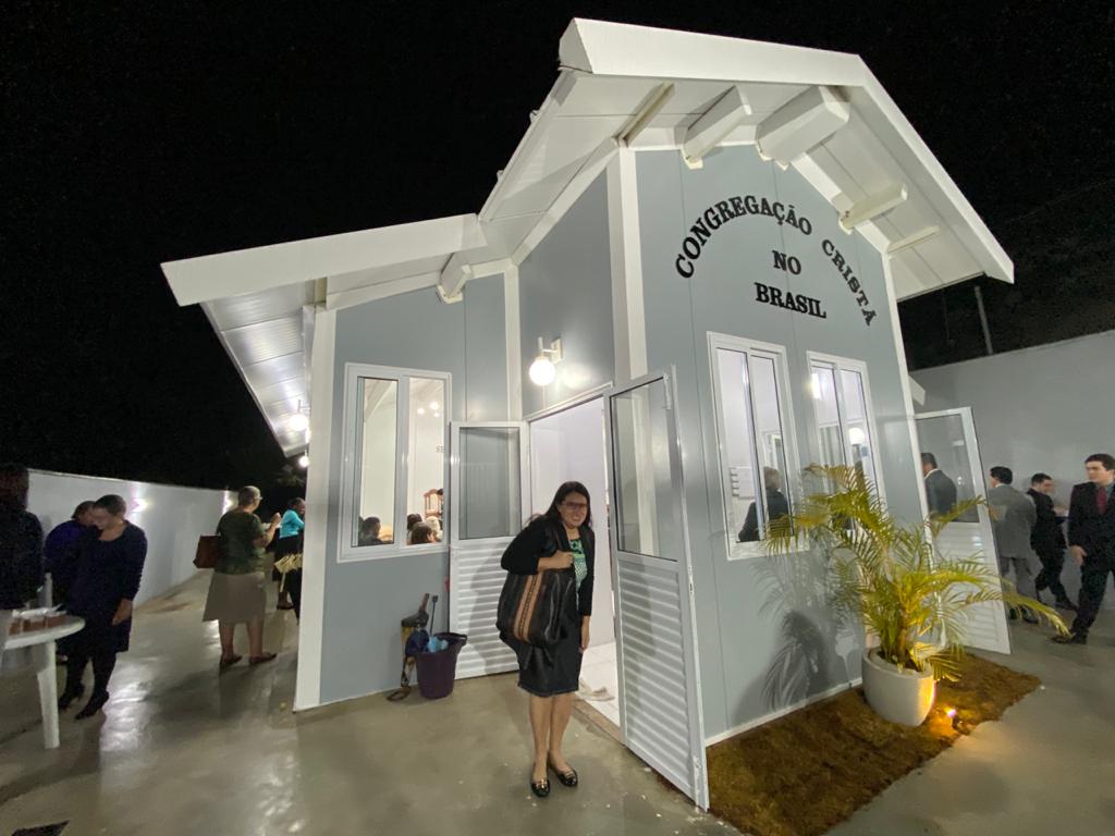 Fachada de Congregação Cristã no Brasil - Cidade Nova