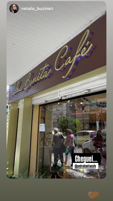 Fachada de Pedra Bonita Café
