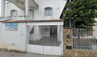 Fachada de Igreja Luterana do Bairro Industrial