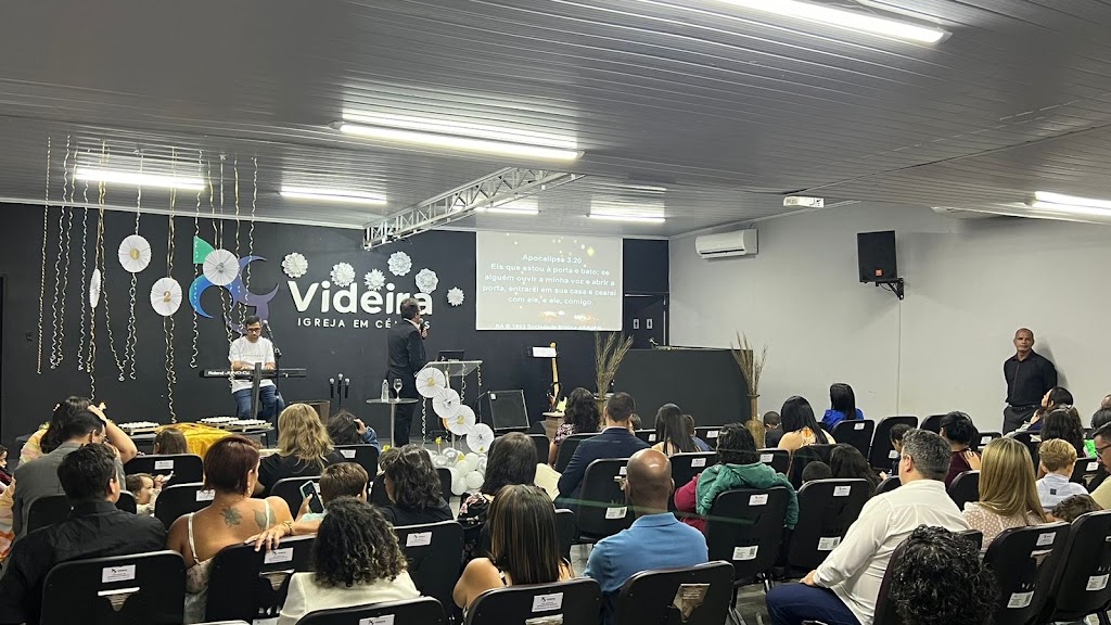 Fachada de Videira Igreja em Células