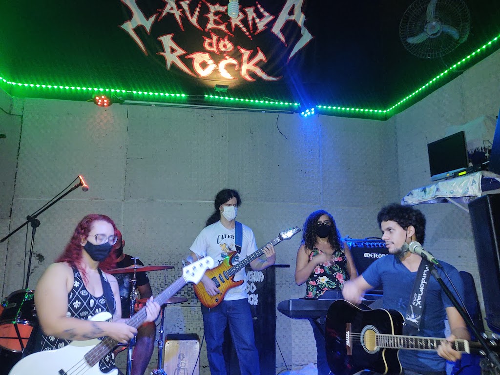 Fachada de Caverna do Rock