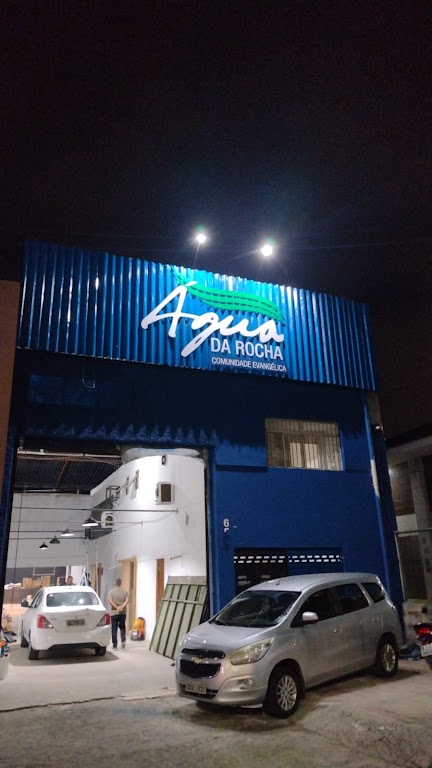 Fachada de Comunidade Evangélica Água da Rocha