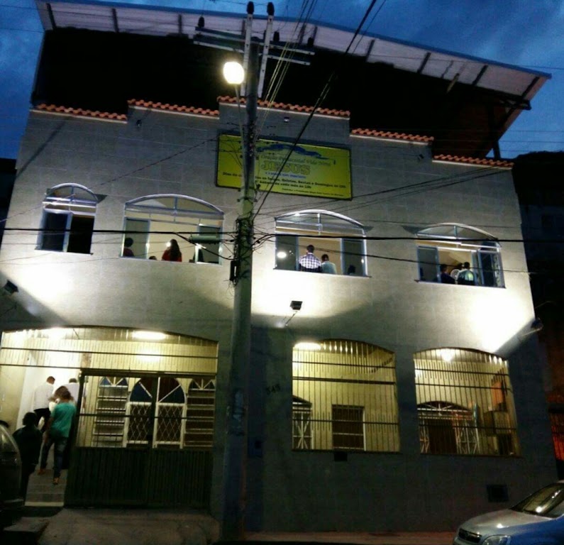 Fachada de Casa de Oração Pentecostal Vida Nova - COPVN em Santa Cruz