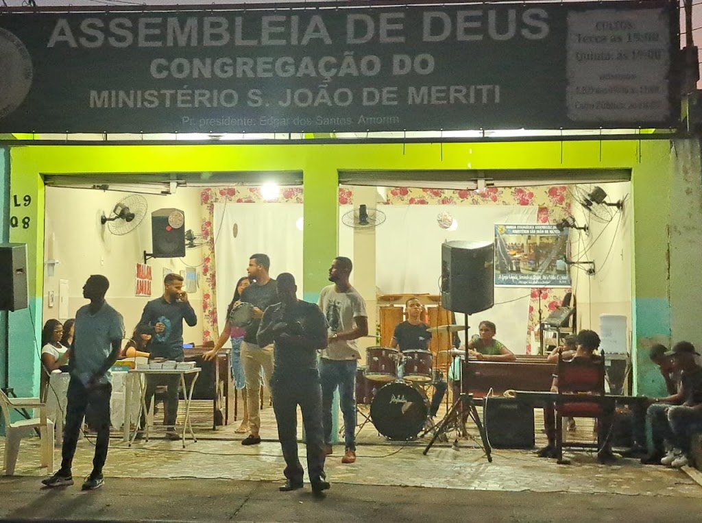 Fachada de ASS.DE DEUS FILIAL SJM - CONGREGAÇÃO ENG.PEDREIRA