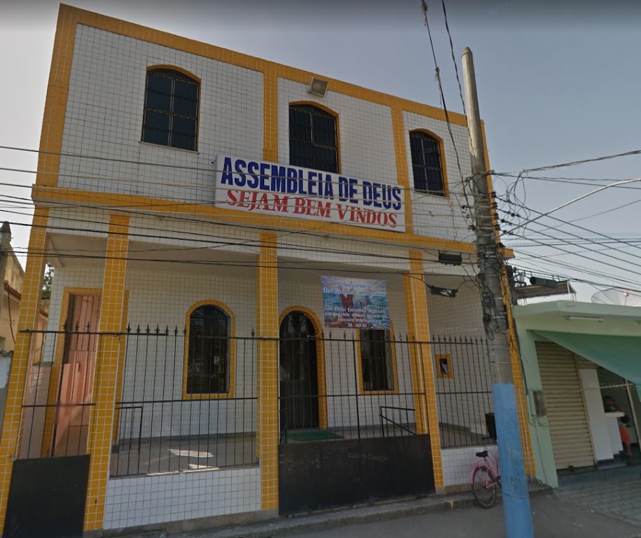 Fachada de Assembléia de Deus Rua Apodi