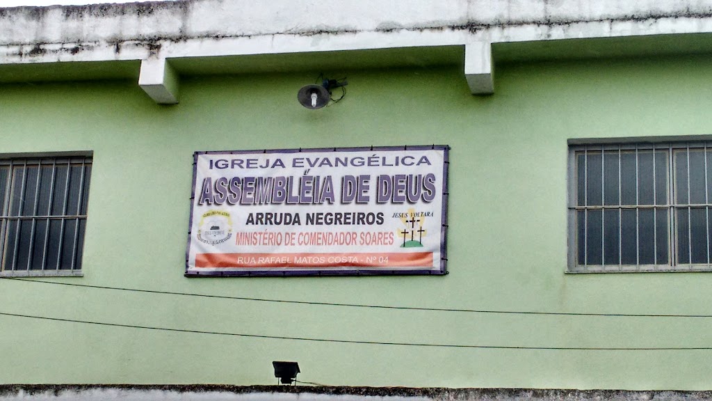 Fachada de Igreja Evangélica Assembléia de Deus