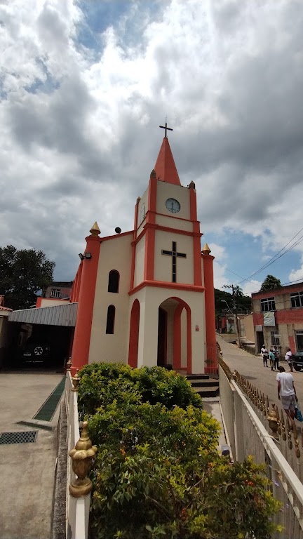 Fachada de Paróquia de São Sebastião de Austin