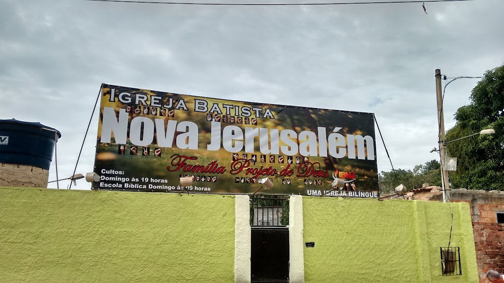 Fachada de Igreja Batista Em libras de IBNJ Vila São Miguel