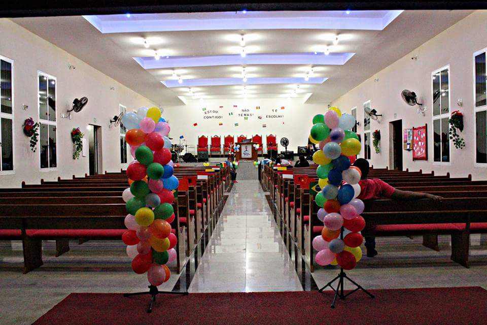 Fachada de Igreja Metodista Wesleyana Central de Austin