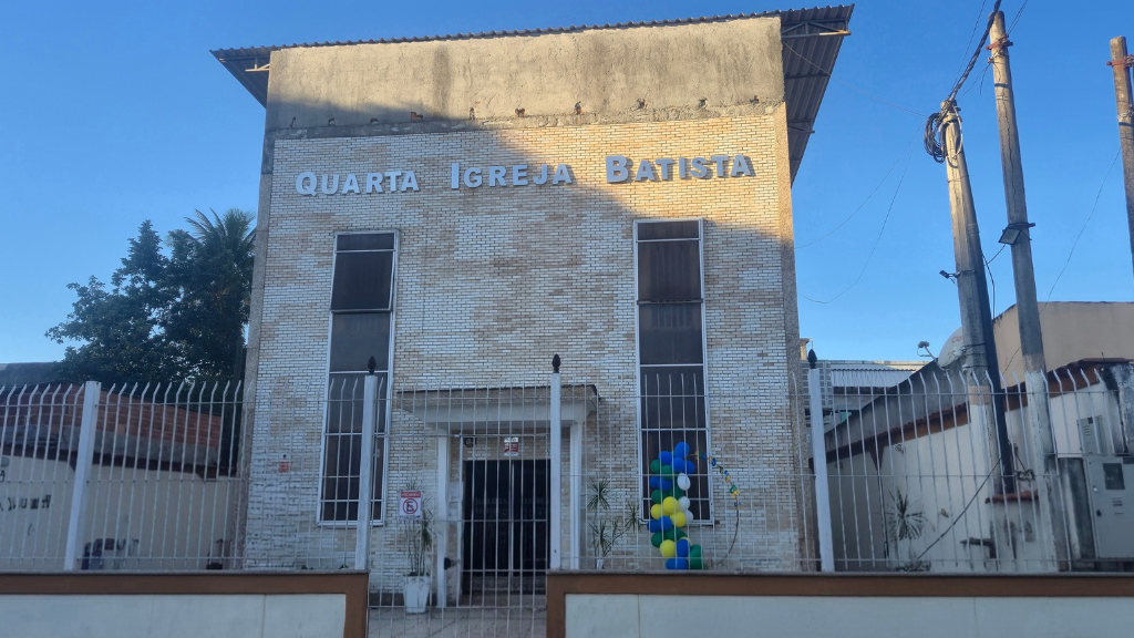 Fachada de Quarta igreja batista em Austin