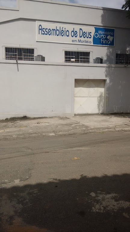 Fachada de Assembléia de Deus Ministério Ouro Fino