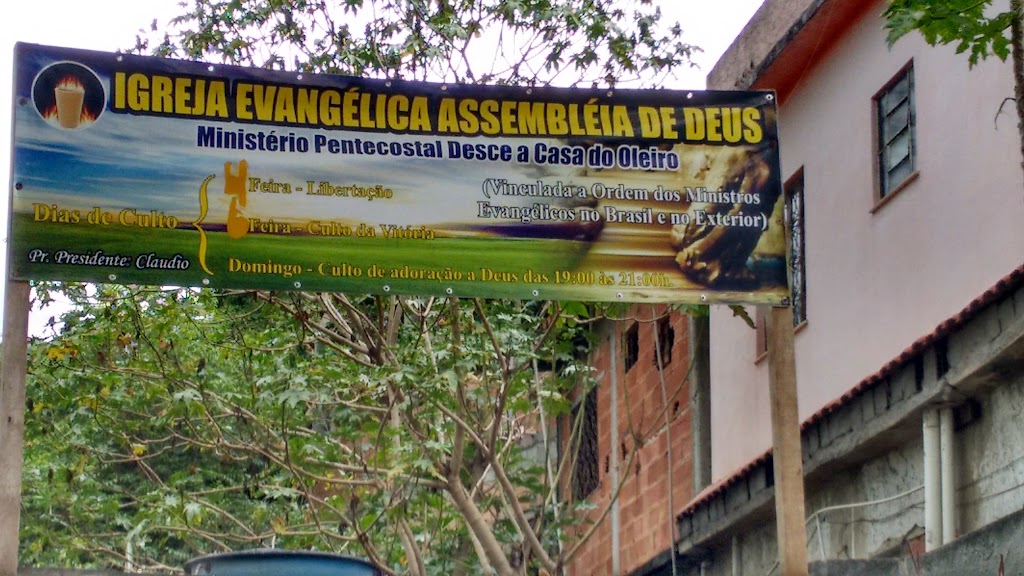 Fachada de Igreja Evangélica Assembléia de Deus
