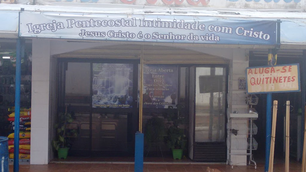 Fachada de Igreja Pentecostal Intimidade com Cristo