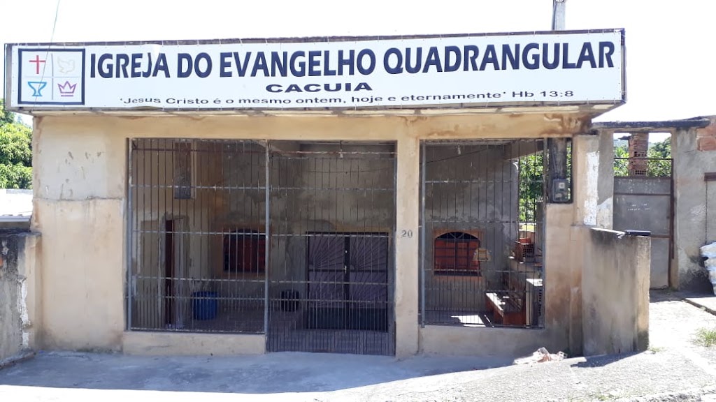 Fachada de Igreja do Evangelho Quadrangular do Cacuia.