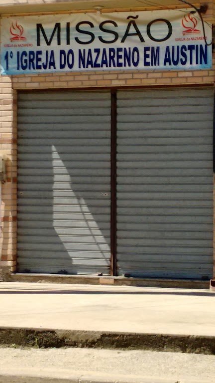 Fachada de 1ª Igreja do Nazareno em Austin
