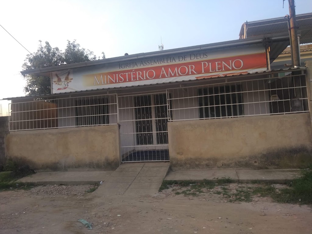 Fachada de Assembleia de Deus ministério Amor Pleno