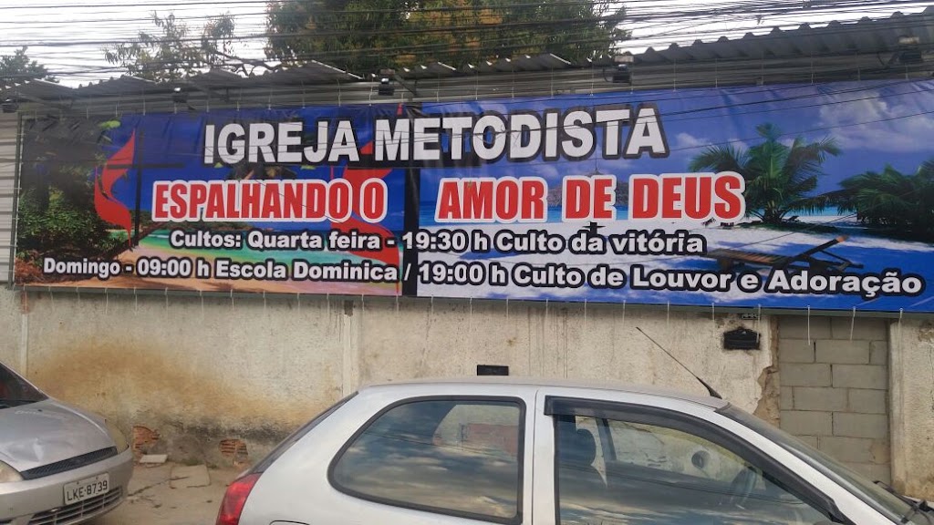 Fachada de Igreja Metodista em Reobote