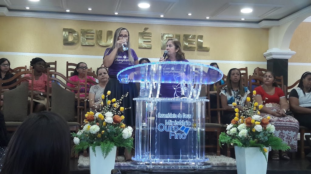 Fachada de Assembleia de Deus Ministério Ouro Fino