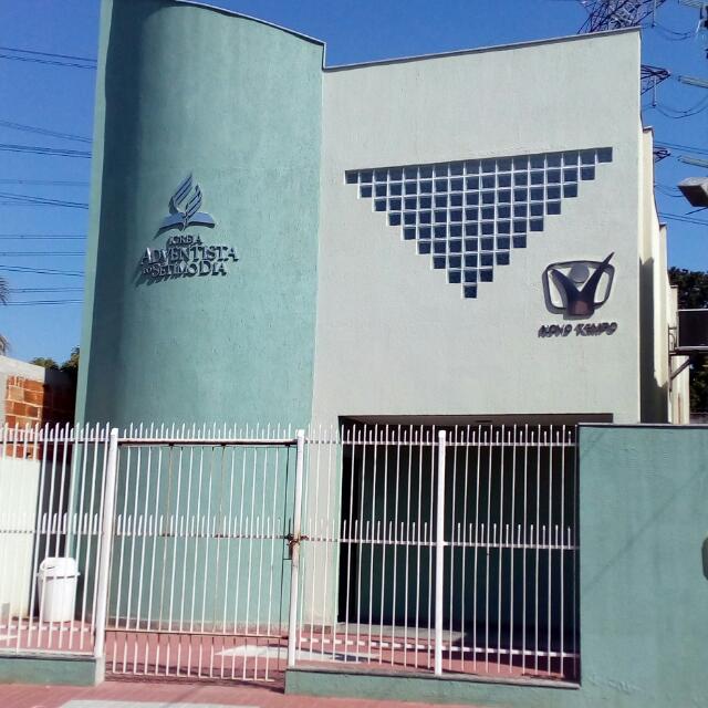 Fachada de Igreja Adventista do Sétimo Dia da Mariléia