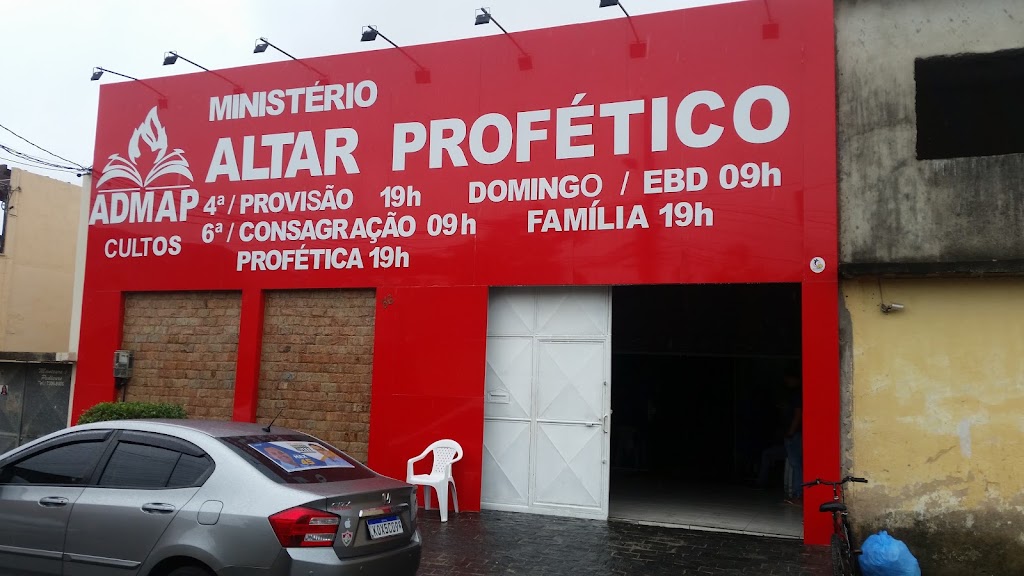 Fachada de Ministério Altar Profético