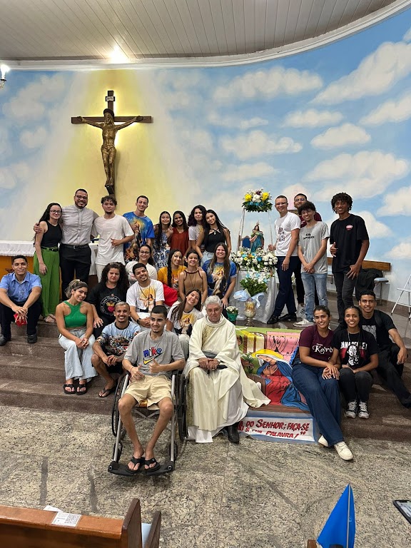 Fachada de Paróquia Nossa Senhora da Conceição de Rosa dos Ventos