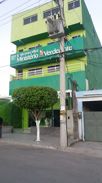 Fachada de Igreja Evangélica Ministério Verdejante