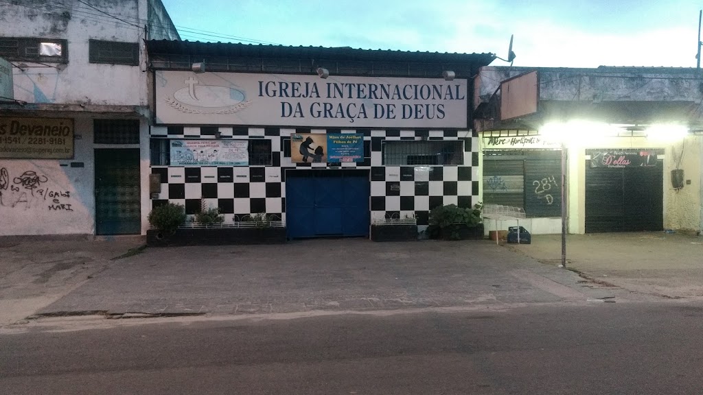 Fachada de Igreja Internacional da Graça de Deus